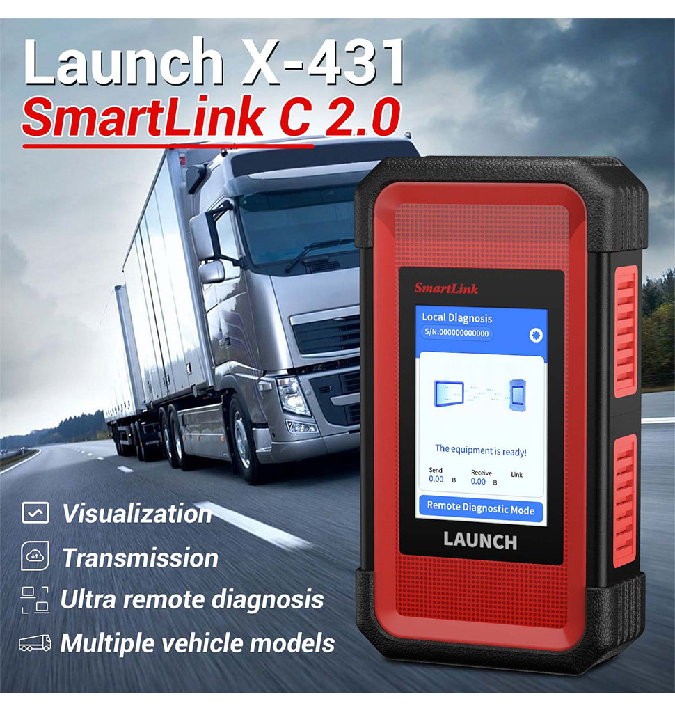 Démarrez le module de camion lourd X - 431 smartlink C 2.0