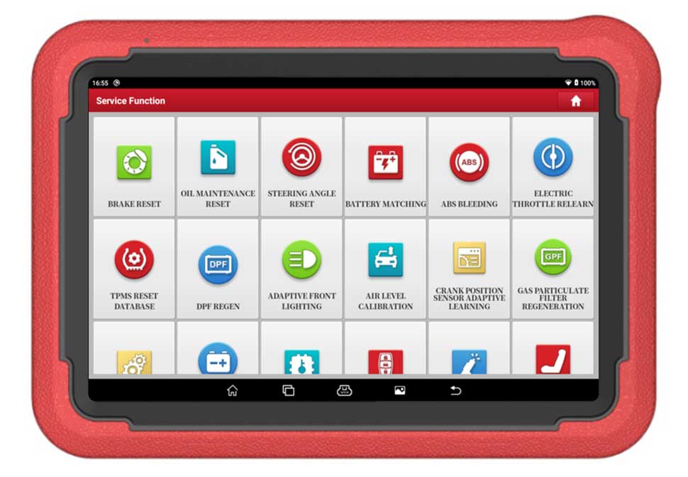 Démarrage X - 431 pros V5.0 outil de diagnostic 37 Fonctions spéciales