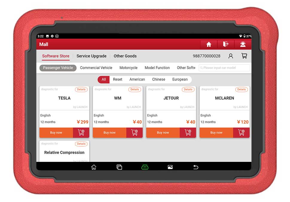 Outil de diagnostic de démarrage X - 431 pros V5.0 