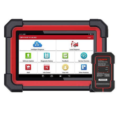 Avviare lo scanner diagnostico CRP919E BT con Bluetooth supporta CAN FD DoIP e ECU Coding 31+ funzioni di manutenzione a livello OE