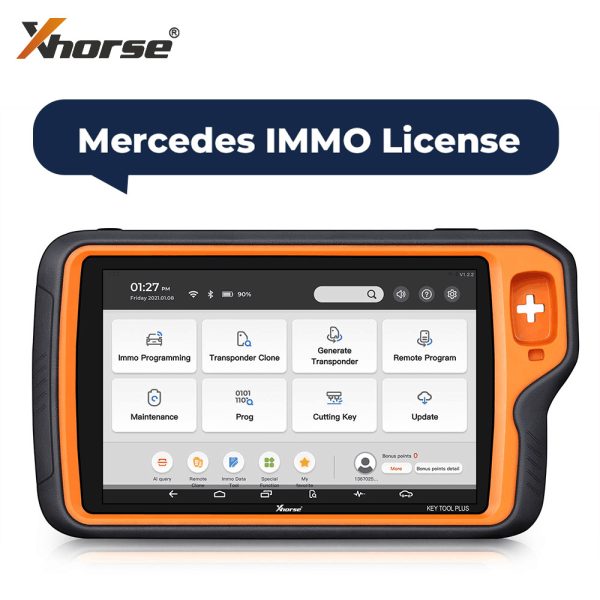 Xhorse Mercedes Benz IMMO Licenza Software di Programmazione Adatto per VVDI Key Tool Plus VAG Versione