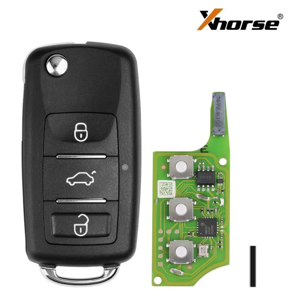 2025 Xhorse XEB510EN 폭스바겐 B5형 슈퍼 리모컨, XT27B 슈퍼 칩 10개/배치