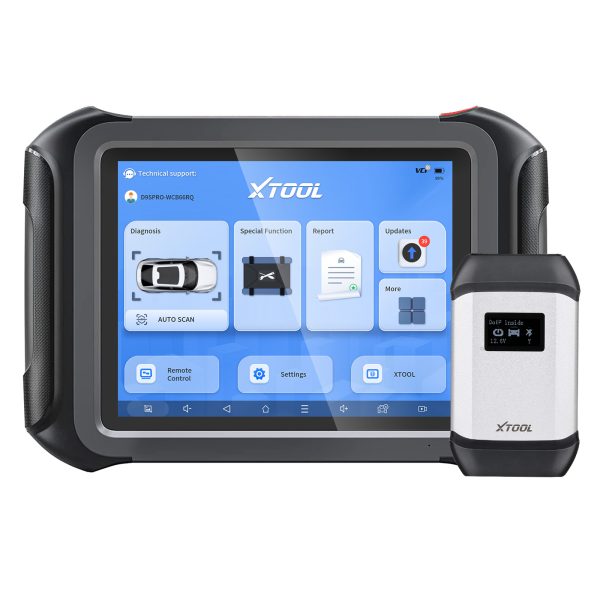 2025 XTOOL D9S Pro Wifi Verbindung Auto Diagnose Scanner Unterstützung ECU Coding Topologie Mapping Key Programmierung 42 Service Funktionen CAN FD DoIP