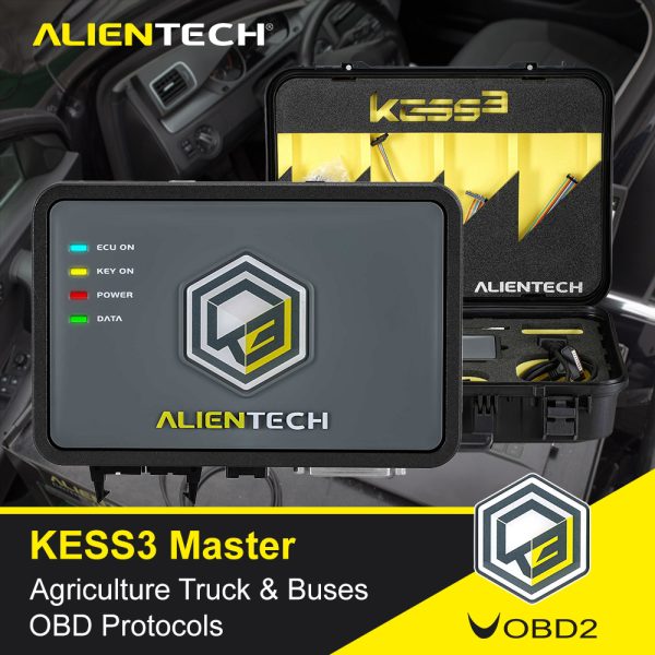 Original Alientech KESS V3 KESS3 Master Landwirtschaft LKW-Busse OBD Protokolle Aktivierung