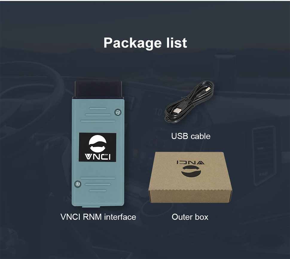 VNCI RNM นิสสันเรโนลต์มิตซูบิชิ 3 ใน 1 อินเตอร์เฟซการวินิจฉัย