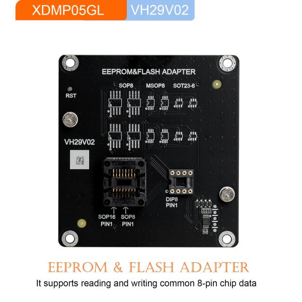 2025 Xhorse XDMP05GL VH29 EEPROM T2FLASH Adapter für Multi Prog Programmierer