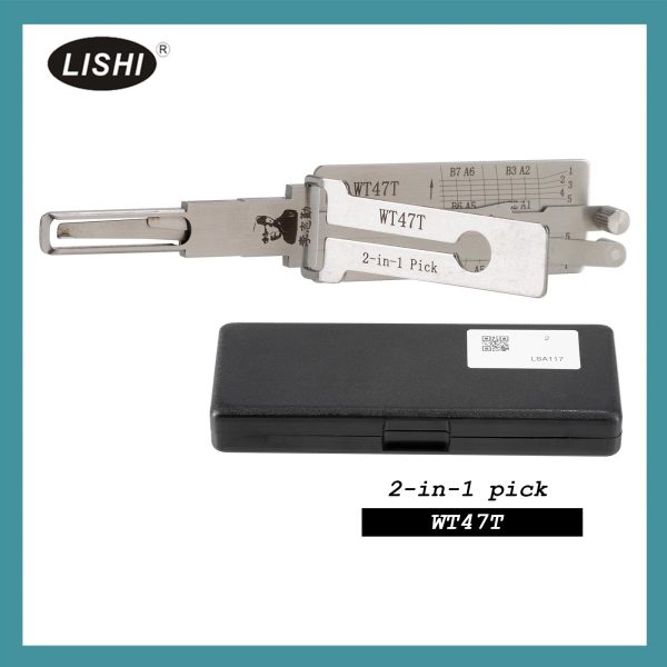 LISHI Nuovo SAAB (2) WT47T 2-in-1 Auto Pick e Decoder