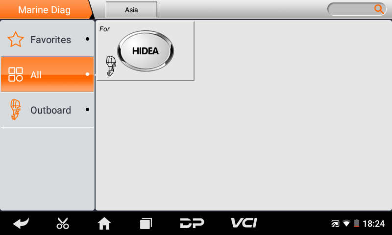 Hidea용 OBDSTAR ISCAN 해상 진단 스캐너 