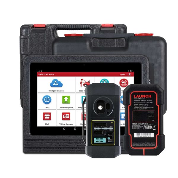 Original Launch X431 V+5.0 PRO3 Full System Diagnostic Tool mit Launch GIII X-PROG3 Immobilizer Programmer