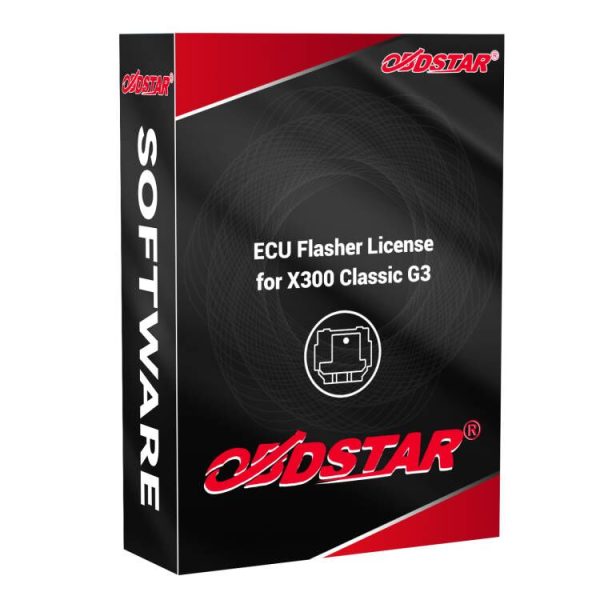 OBDSTAR X300 Classic G3에 대한 ECU 플래시 기능 인증