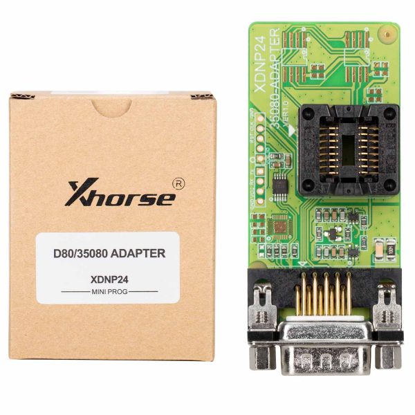 Adattatore XHORSE XDNP24GL D80/35080 utilizzato per collegare lo strumento chiave Plus e Multi Prog
