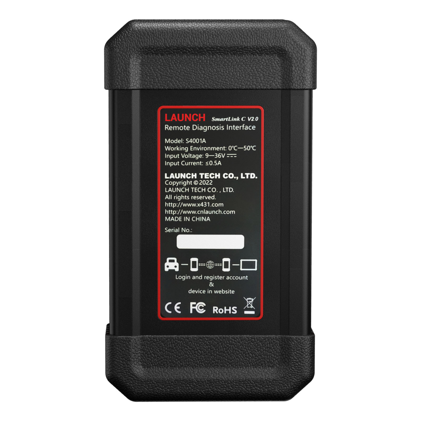 Starten Sie X-431 SmartLink C 2.0 Heavy-Duty Truck Modul