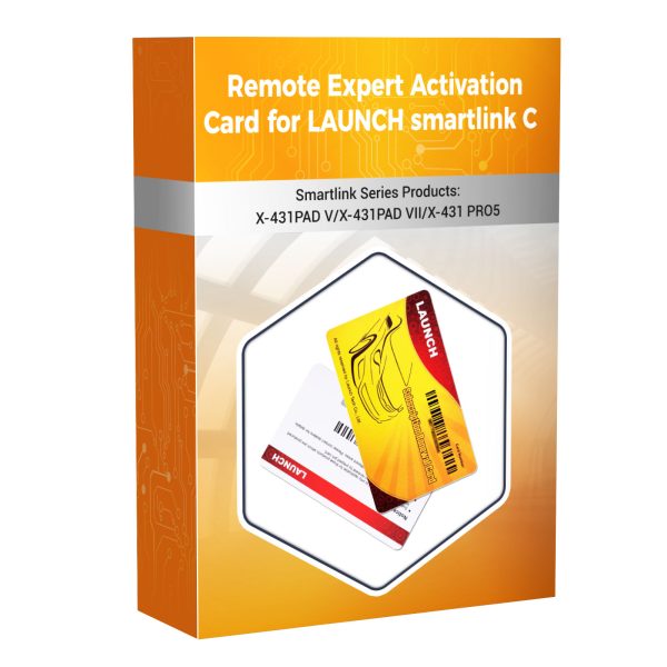 Uruchom X-431 SmartLink C Super Remote Diagnosis Licencja karty aktywacyjnej (dla użytkowników kart czasowych) Uzyskaj darmową 3-krotną kartę aktywacyjną
