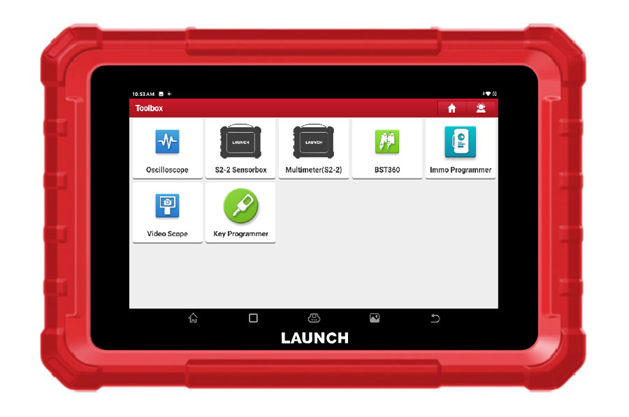 Lançamento X431 PRO STAR Scanner de diagnóstico de sistema completo