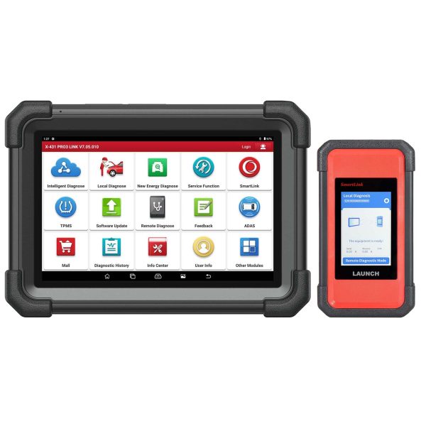 x431 الخامس + smartlink HD الشاحنات الثقيلة أداة التشخيص