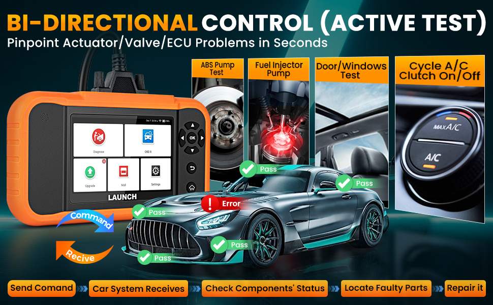 LANCIO Creader Elite 2.0 BBA Potente Controllo bidirezionale 