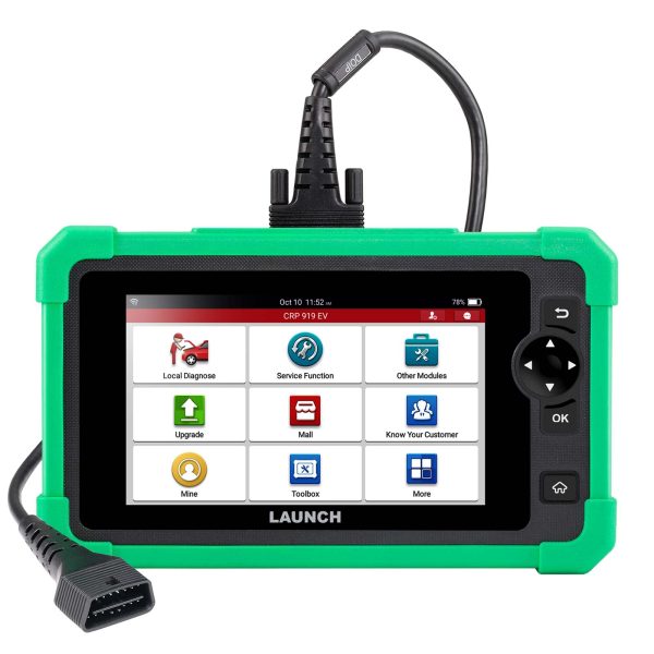 2025 Lancio CRP919 EV Diagnostic Scanner 43+ Funzioni di Servizio per Veicoli Elettrici Auto di Nuova Energia