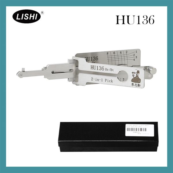 LISHI HU136 2-in-1 เลือกและถอดรหัสอัตโนมัติ