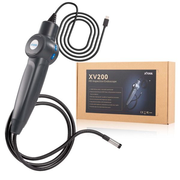 XTOOL XV200 HD Inspeção Endoscópio À Prova D' Água 8.5mm Câmera de Inspeção Digital