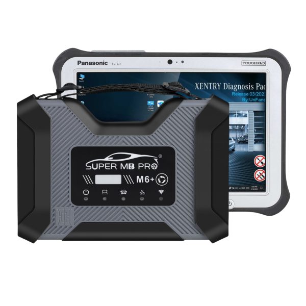 2025 Super MB Pro M6+ PRO Versione Completa DoIP Benz Con SSD Plus Panasonic FZ-G1 I5 3a Generazione Tablet 8G Pronto all'uso