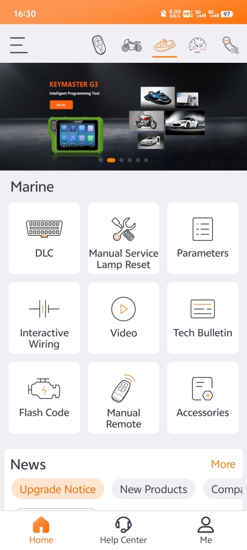 OBDSTAR ISCAN PRO SERIE für YANMAR Marine Diagnostic Scanner