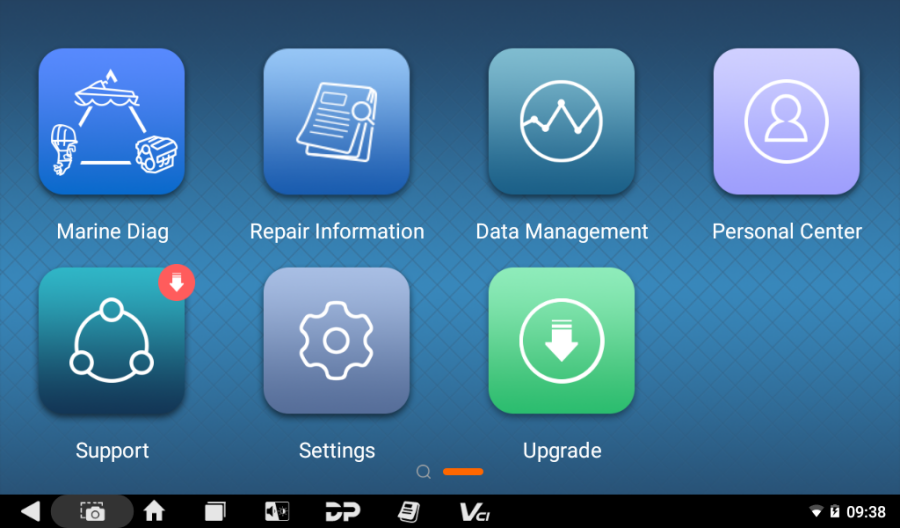 OBDSTAR ISCAN PRO SERIE für YANMAR Marine Diagnostic Scanner