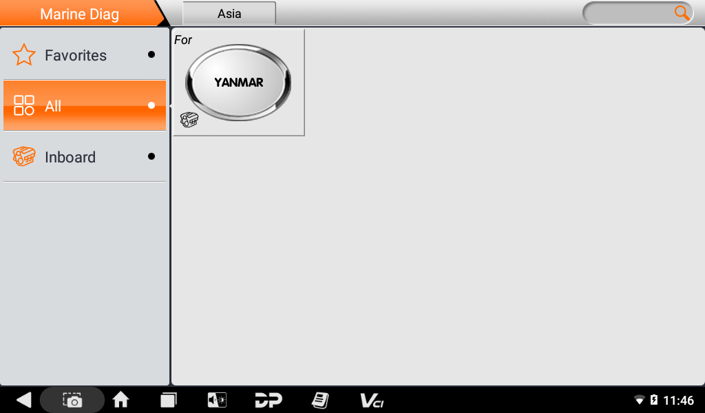 OBDSTAR ISCAN PRO SERIE für YANMAR Marine Diagnostic Scanner
