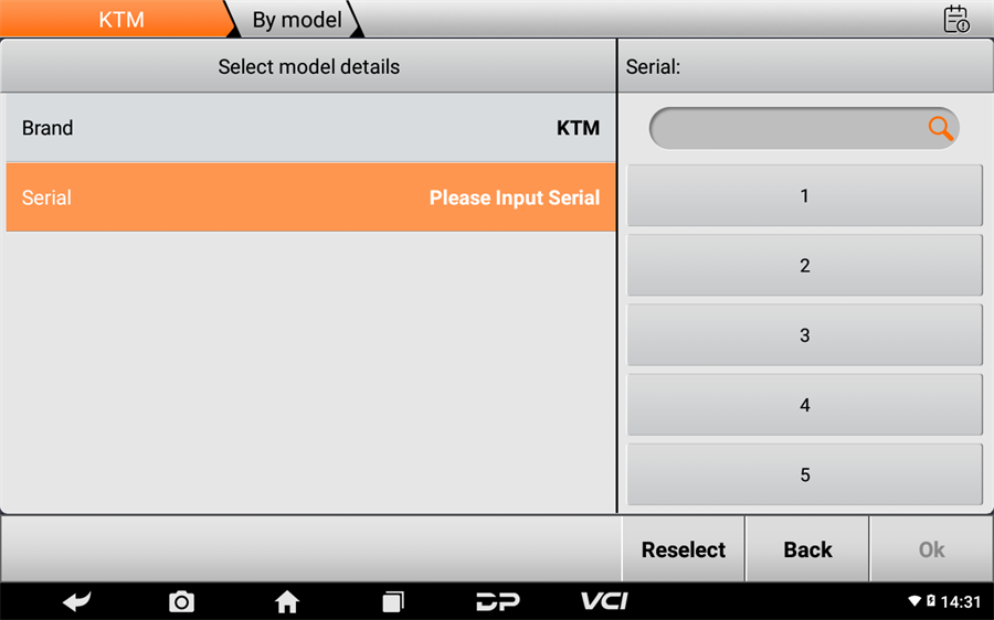 Scanner moto OBDSTAR MOTOMASTER