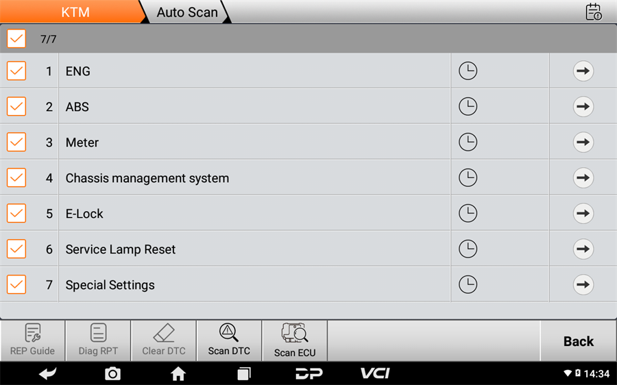 Scanner moto OBDSTAR MOTOMASTER