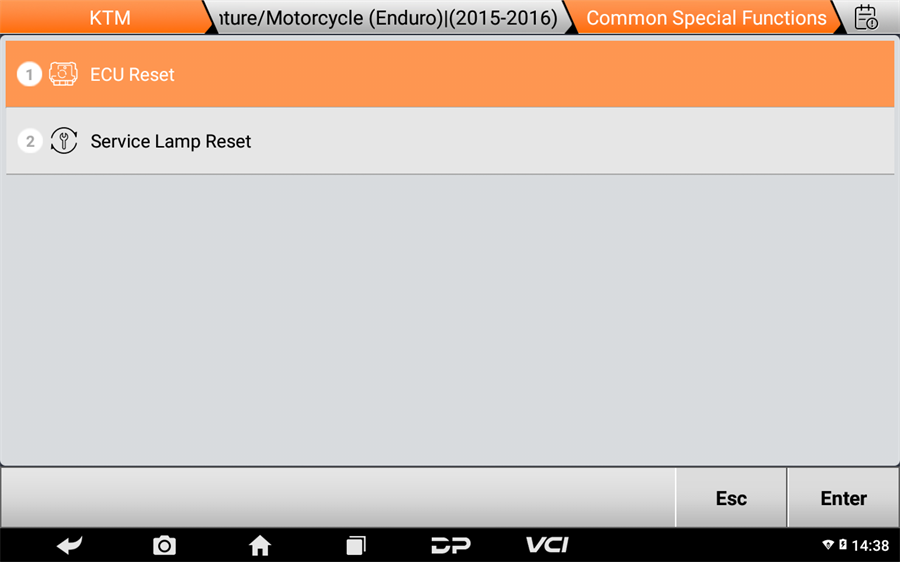 Scanner moto OBDSTAR MOTOMASTER