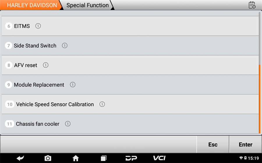 Scanner moto OBDSTAR MOTOMASTER