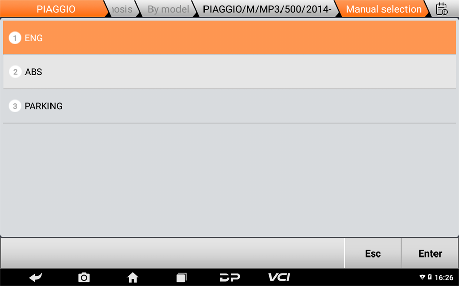 Scanner moto OBDSTAR MOTOMASTER