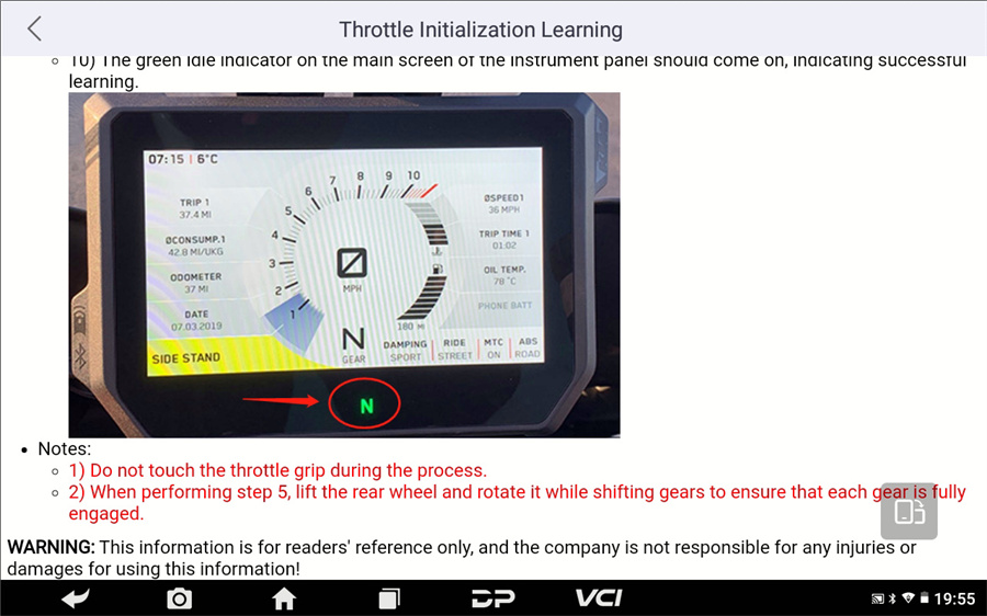 Scanner moto OBDSTAR MOTOMASTER