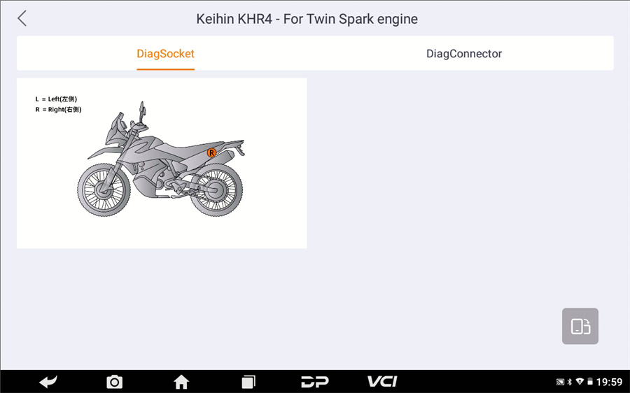 Scanner moto OBDSTAR MOTOMASTER