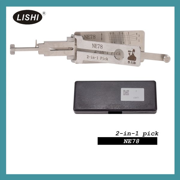 LISHI Peugeot NE78 2-in-1 Auto Pick and Decoder