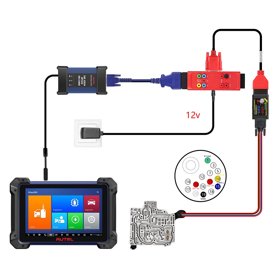 Cabo GODIAG G-A ECU/TCU