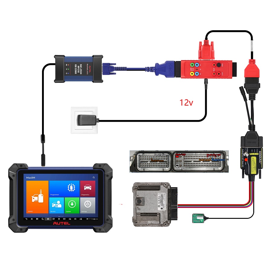 Cabo GODIAG G-A ECU/TCU