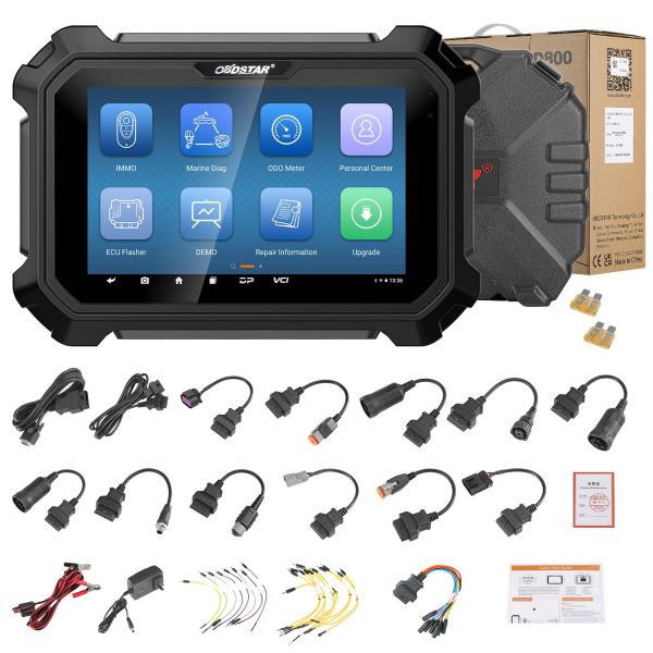 OBDSTAR D800 C + D Configuração para Marine/Jet Ski/Outboard/Inboard/Gerador Diagnóstico Inteligente