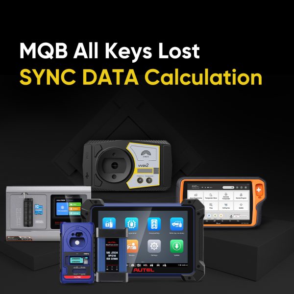 MQB pour Volkswagen et Audi toutes les clés perdues sync Data Computing Using xhorse vvdi and autel Devices