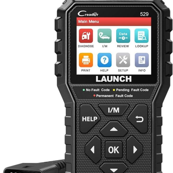 Narzędzie diagnostyczne skanera LAUNCH CR529 OBD2, pełna kopia zapasowa skanera OBD2, wyczyść kody, jedno kliknięcie I/M, dla dieerów z samochodami po 1996