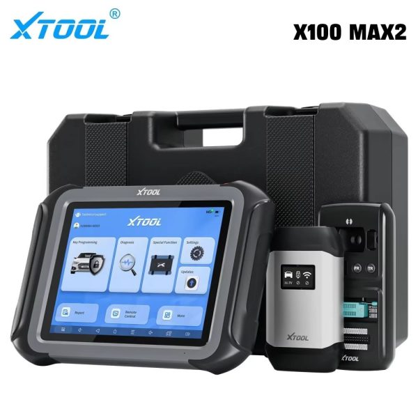 2025 xtool X100 max 2 programmateur de clés automatique avec j2534 VCI et kc501 prend en charge 42 fonctions de service ECU programmation X100 pad3 topologie mise à jour - X100 MAX2